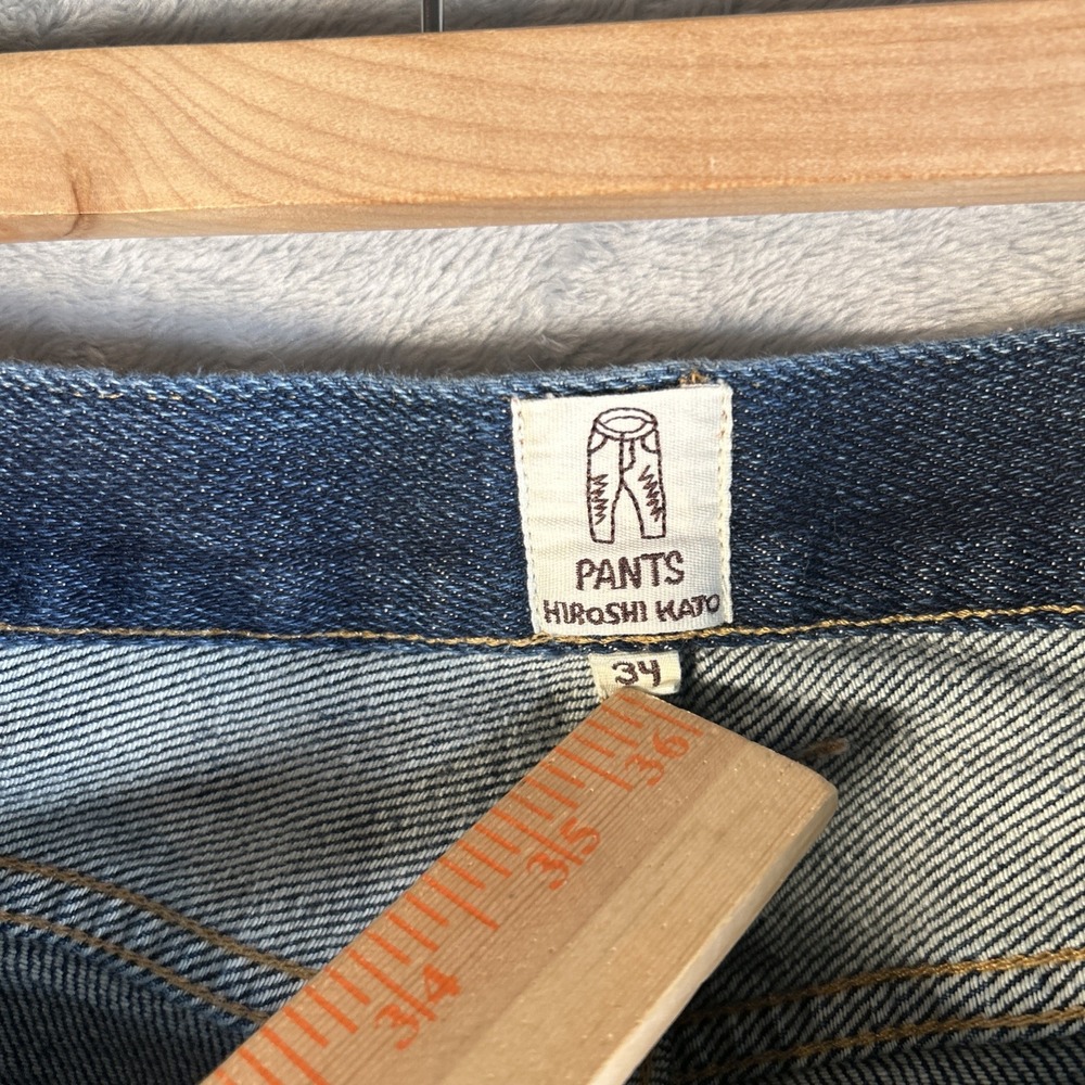 KTOA Men's Slim Straight Jeans - Blue - Picture 6 of 15